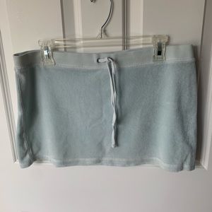 juicy couture terry cloth skirt